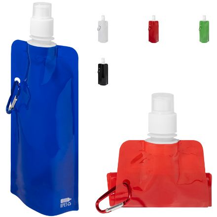 opvouwbare r-pet sportfles carabol 500 ml