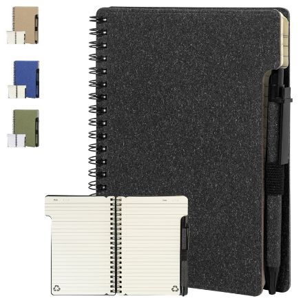 spiraal notebook balsamea met recycled papier