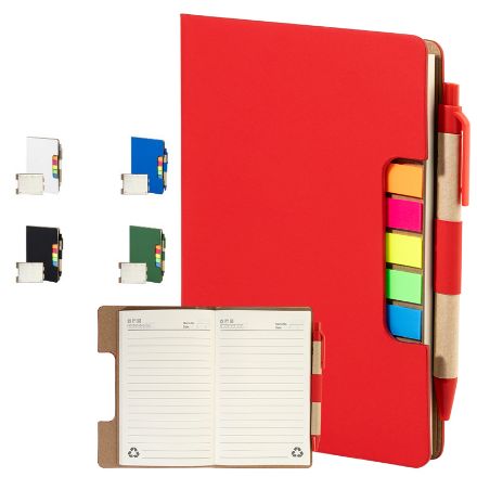 rpu notebook metpuk met recycled papier