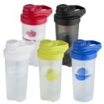 forza 700 ml sportfles met shakerbal helder