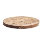acacia houten pothouders set