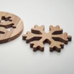 acacia houten pothouders set
