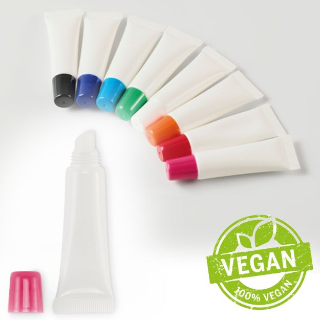 vegan lippencrème in tube spf10 met vanillesmaak