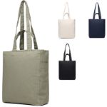 vinga hilo aware™ recycled canvas tas met rits