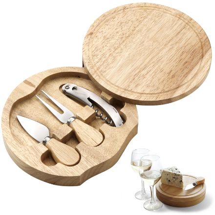 houten kaasplank set bellamy