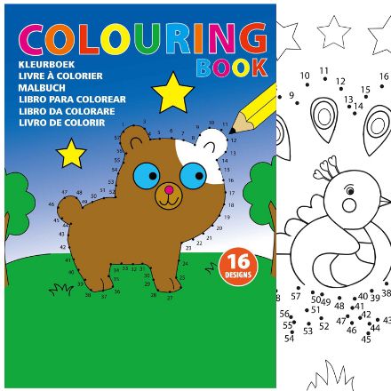 kartonnen kleurboek constanze