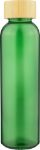 glazen drinkfles 500 ml levi met matte buitenkant - groen