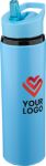 gerecycleerde rvs drinkfles 500 ml zeno drinktuit