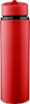 gerecycleerde rvs drinkfles 500 ml zeno drinktuit - rood