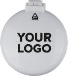 opvouwbare gerecyclede abs haarborstel met spiegel