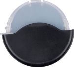 abs pizza cutter maurice met rvs mes - zwart