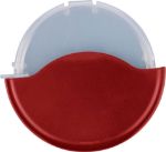 abs pizza cutter maurice met rvs mes - rood