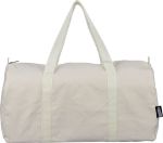 gerecycleerd polycotton 330 gr/m2 dufflebag tian - beige