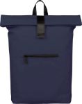 r-pu rugzak naiya 19 liter met voorvak met rits - blauw