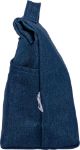 gerecycleerd denim roll-top koeltas mira