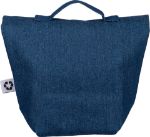 gerecycleerd denim roll-top koeltas mira