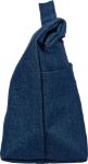 gerecycleerd denim roll-top koeltas mira