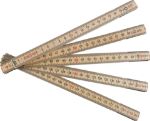 berkenhouten opvouwbare duimstok 2 meter
