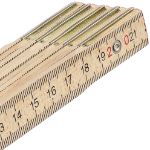 berkenhouten opvouwbare duimstok 2 meter