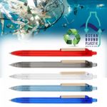 balpen paperclip oceanbound plastic blauwe inkt
