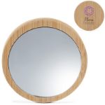 zakspiegel met bamboe frame