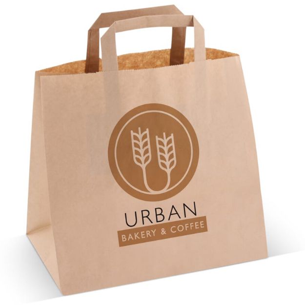 papieren draagtas 70g/m2 26 x 17 x 25cm