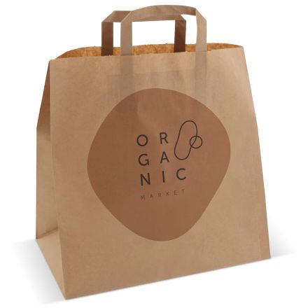 papieren draagtas 70g/m2 32 x 21 x 33cm cust