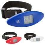 digitale bagage weger met knoopcel batterij.