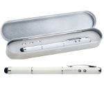 laserpointer met balpen, stylus hebe