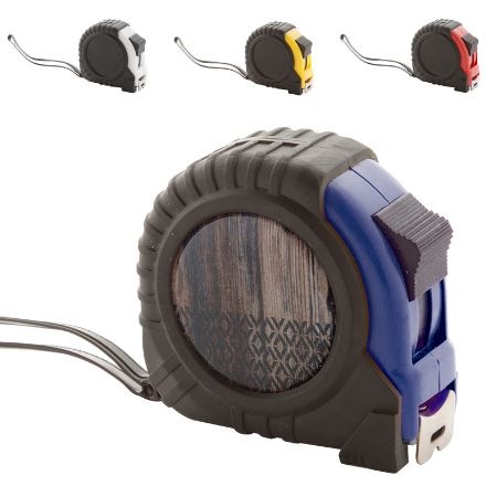 meetlint met slot, metalen clip 5 meter.