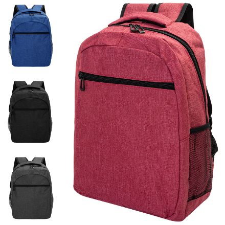 rugzak met geritste zakken en gevoerde rug.