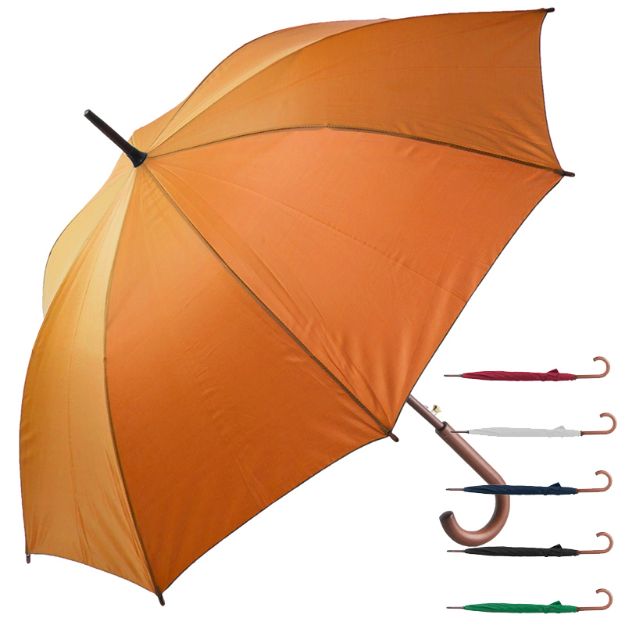 automatische paraplu toulouse met acht panelen.