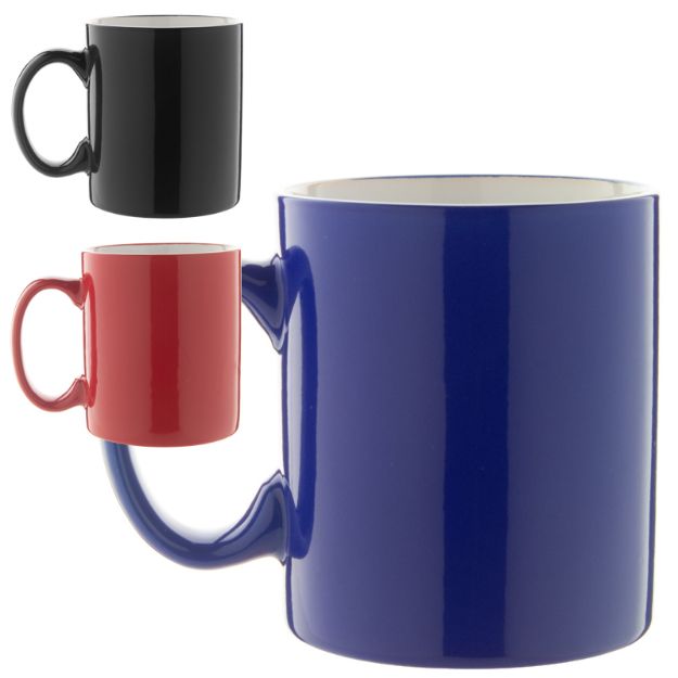 keramische mok, gekleurd 300 ml