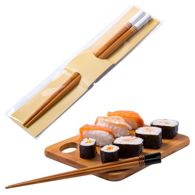 eetstokjes van bamboe.