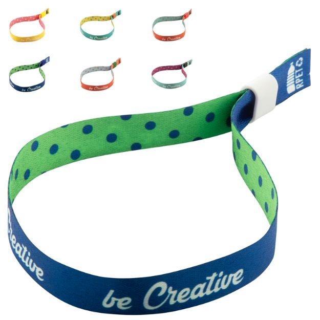 custom made festival armband rpet