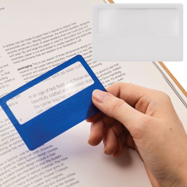 loep support in handig creditcard-formaat