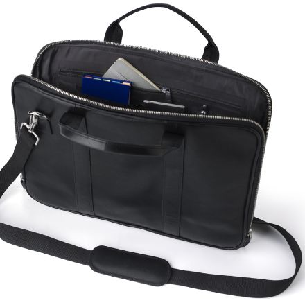leren laptoptas michael