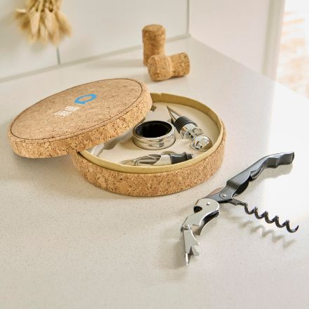 kurken wijnset milana