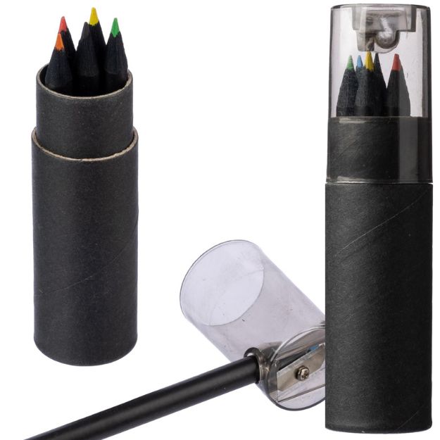 gerecyclede kartonnen kleurpotloden set beate