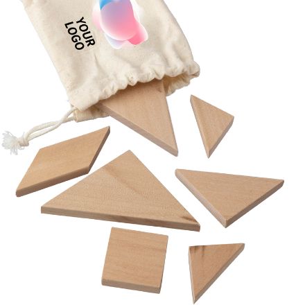 natuurlijke houten tangram puzzel ulrike