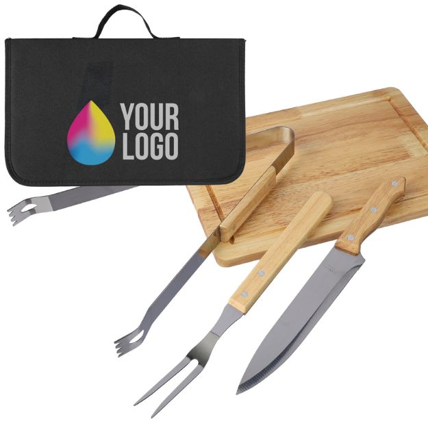 roestvrijstalen barbecueset kathleen