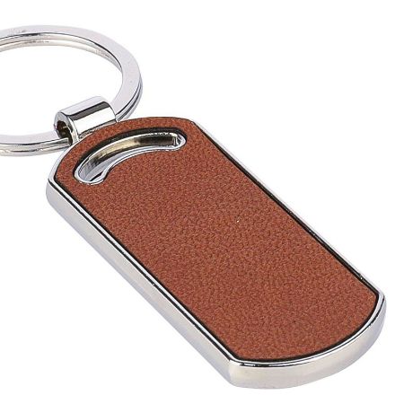 gerecycled lederen sleutelhanger jill