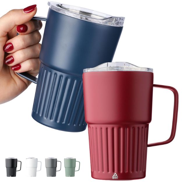 gerecyclede roestvrijstalen to go mok 450 ml calo