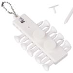 gerecycleerd abs golf tee-set aveline met 12 tees