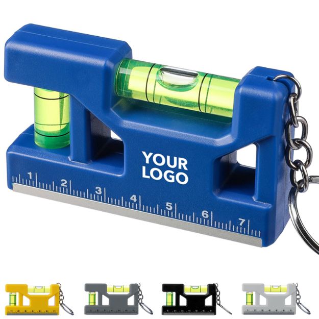 gerecycled abs sleutelhanger met waterpas indira