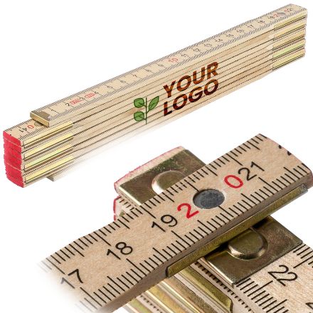 berkenhouten opvouwbare duimstok 2 meter