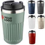 recycled rvs thermosbeker 400 ml chiar met ribbels