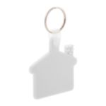 sleutelhanger in de vorm van een huis.