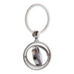 metalen sleutelhanger physic. custom made.