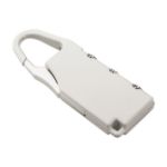 metalen bagageslot met 3-cijfer code.